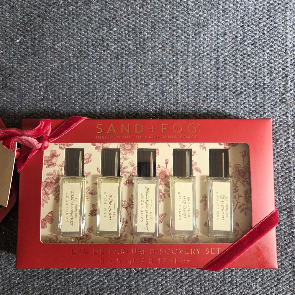 Sand + Fog Perfume Oil Discovery Kit Set Of 5